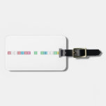 Néstor y Verónica   Luggage Tags