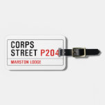 Corps Street  Luggage Tags