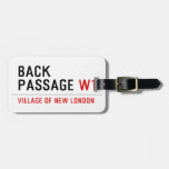 Back Passage  Luggage Tags
