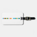 Science is Awesome!!  Luggage Tags