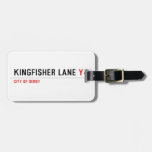 Kingfisher Lane  Luggage Tags