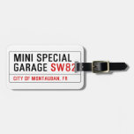 MINI SPECIAL GARAGE  Luggage Tags