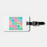 abc|de
 fghij
 klm|nop
 qrstu
 vwxyz  Luggage Tags