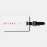 Welcome to 9E  Luggage Tags