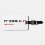 Peterborough  Luggage Tags