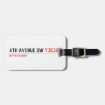 4th Avenue SW  Luggage Tags
