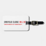 Crefeld Close  Luggage Tags
