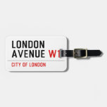 London Avenue  Luggage Tags