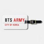 bts  Luggage Tags