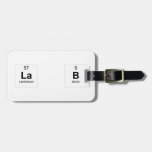 La b  Luggage Tags