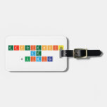Experiencias 
 De 
 Quimica  Luggage Tags
