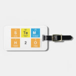 STEM
 H2O  Luggage Tags