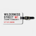 Wilderness  Street  Luggage Tags