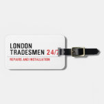 London Tradesmen  Luggage Tags