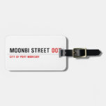 Moonbi Street  Luggage Tags