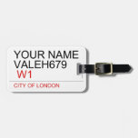 Your Name Valeh679    Luggage Tags