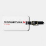 Twickenham Stadium  Luggage Tags