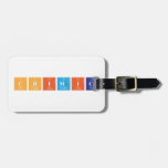 CHIMICA  Luggage Tags