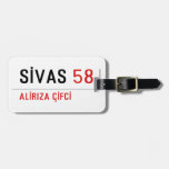 SİVAS  Luggage Tags