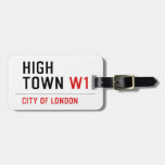 HIGH TOWN  Luggage Tags