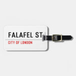 Falafel ST  Luggage Tags