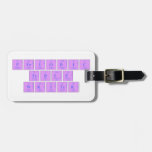 Periodic
 Table
 Writer  Luggage Tags