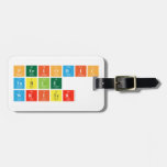 Periodic
 Table
 Writer  Luggage Tags