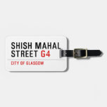SHISH MAHAL  Street  Luggage Tags