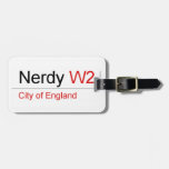 Nerdy  Luggage Tags