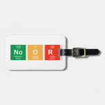 Noor  Luggage Tags