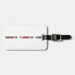 Proseminar Allgemeine Chemie  Luggage Tags