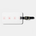 I Lu V U  Luggage Tags