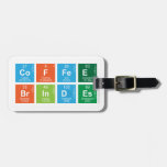 coffee 
 brindes  Luggage Tags