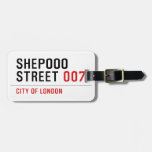 Shepooo Street  Luggage Tags