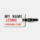 my  Name   Luggage Tags