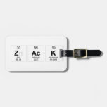 zack  Luggage Tags