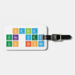 HABIA 
 UNA VEZ
 UN ATOMO  Luggage Tags