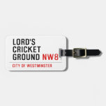 LORD'S CRICKET GROUND  Luggage Tags