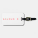 MAKEKE D.L  Luggage Tags