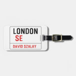 LONDON   Luggage Tags