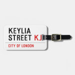 Keylia Street  Luggage Tags