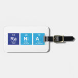 Rania  Luggage Tags