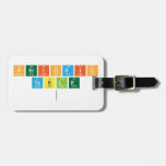 Periodic
 Table
   Luggage Tags
