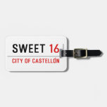 SWEET  Luggage Tags
