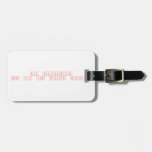 My favorite 
 band is she wants revenge  Luggage Tags