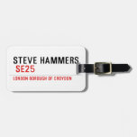 steve hammers   Luggage Tags