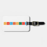 Chemistry  Luggage Tags