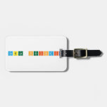 Tabla Periodica  Luggage Tags