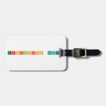 exhibicion noveno  Luggage Tags