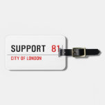 Support   Luggage Tags